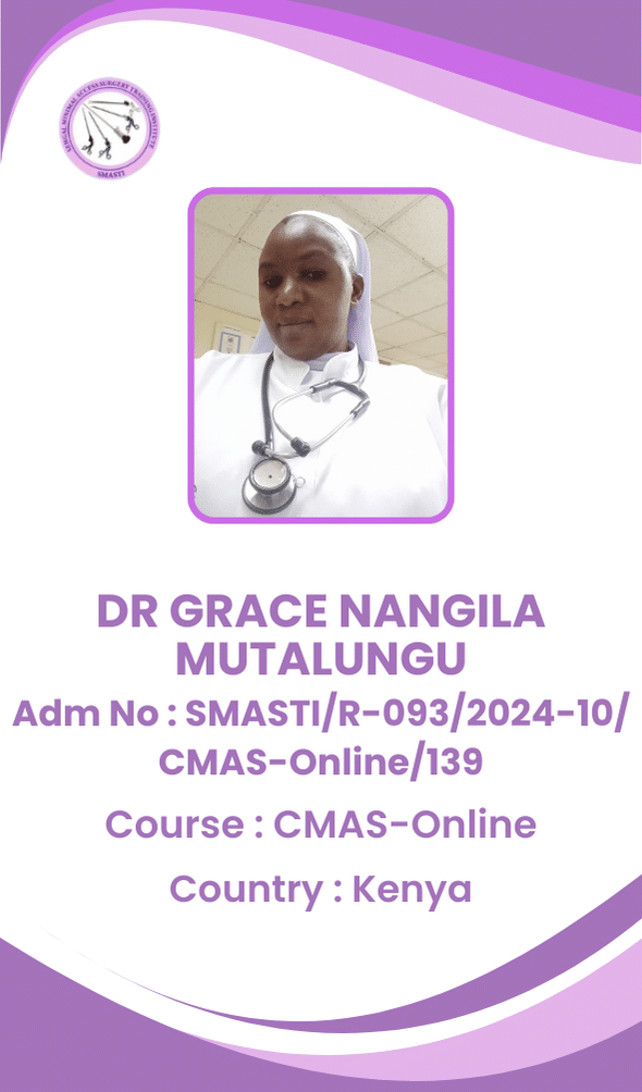 Dr Grace Nangila Mutalungu