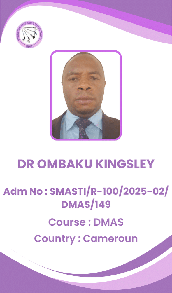 Dr Ombaku Kingsley
