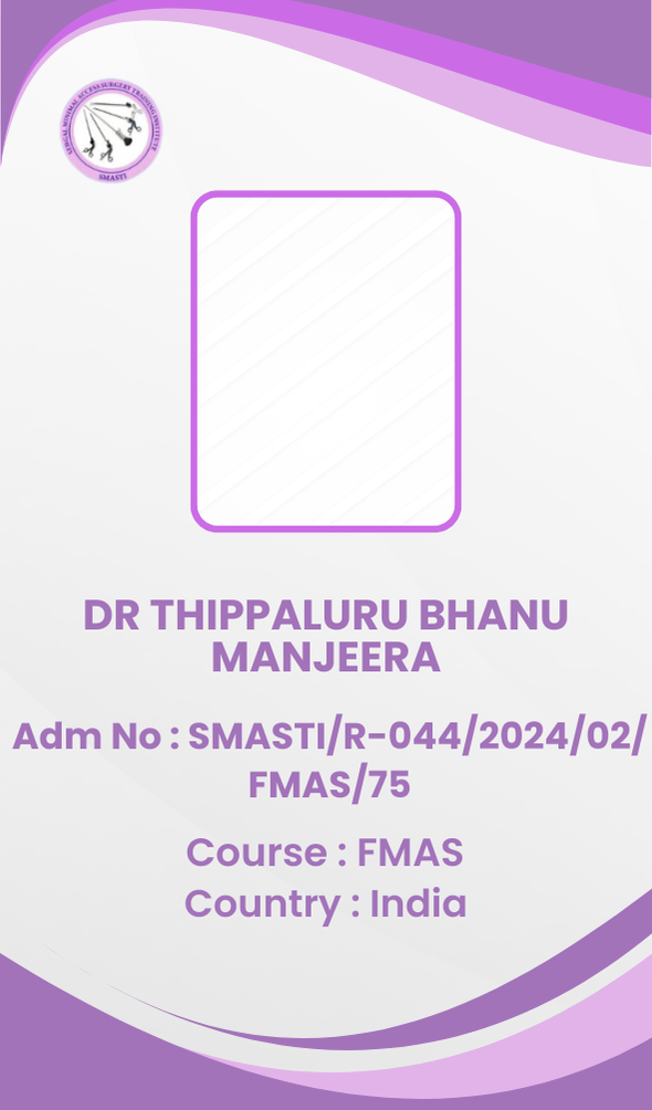 Dr Thippaluru Bhanu Manjeera 1