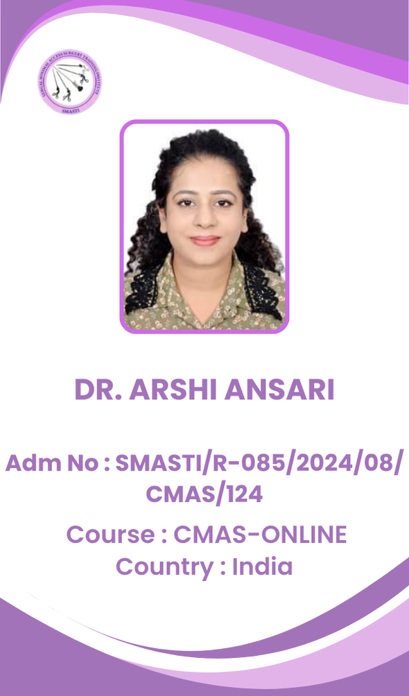 Dr. Arshi Ansari