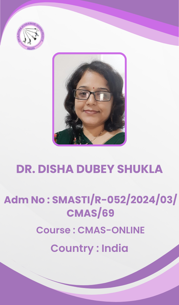 Dr. Disha Dubey Shukla