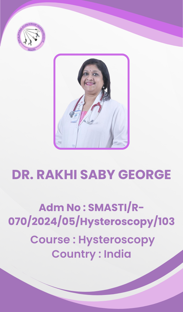 Dr. Rakhi Saby George