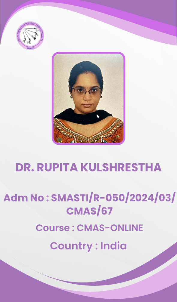 Dr. Rupita Kulshrestha