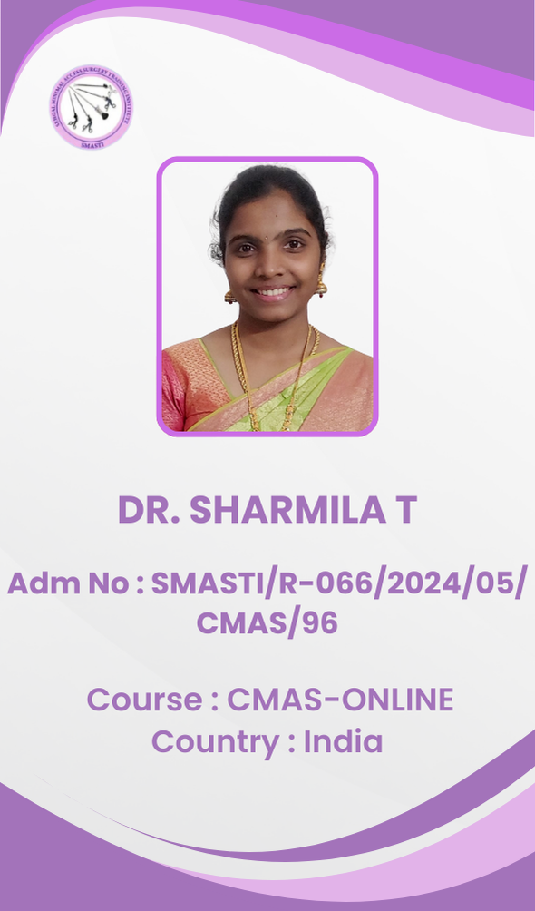 Dr. Sharmila T
